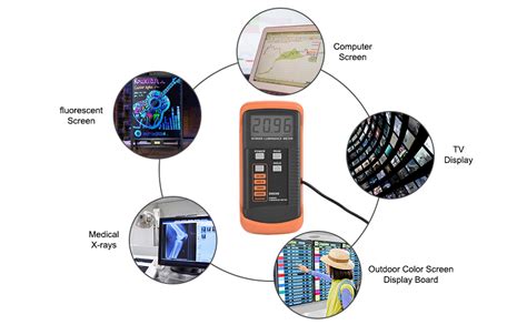 Brightness Color meter service|measure screen brightness.